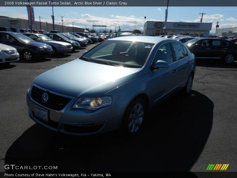 Arctic Blue Silver / Classic Gray 2008 Volkswagen Passat Turbo Sedan