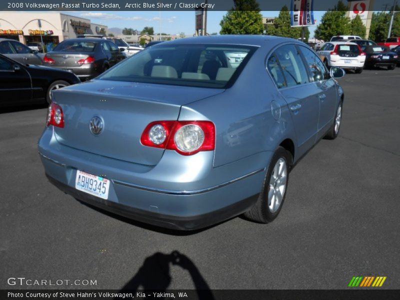 Arctic Blue Silver / Classic Gray 2008 Volkswagen Passat Turbo Sedan