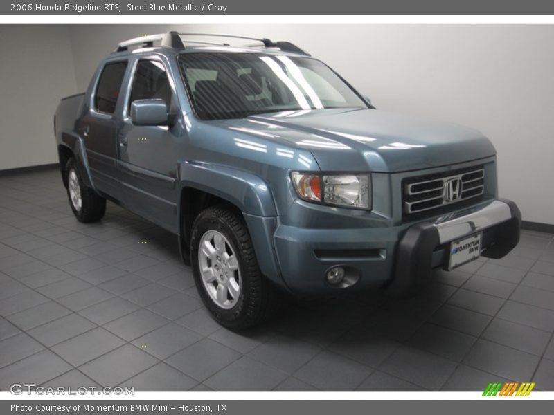 Steel Blue Metallic / Gray 2006 Honda Ridgeline RTS