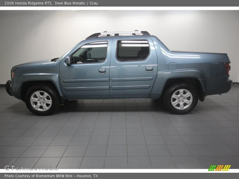 Steel Blue Metallic / Gray 2006 Honda Ridgeline RTS
