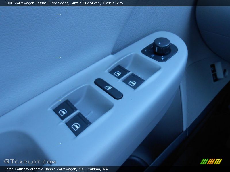 Arctic Blue Silver / Classic Gray 2008 Volkswagen Passat Turbo Sedan