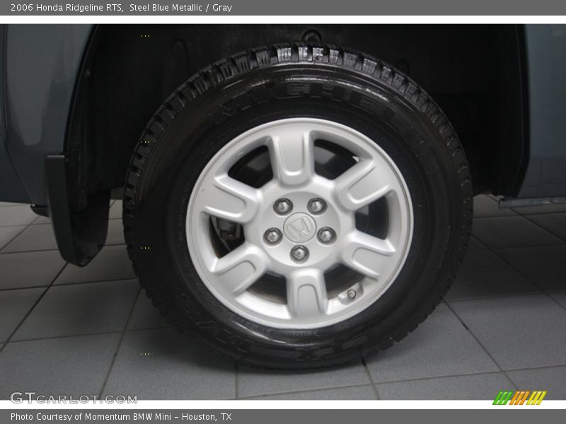 Steel Blue Metallic / Gray 2006 Honda Ridgeline RTS