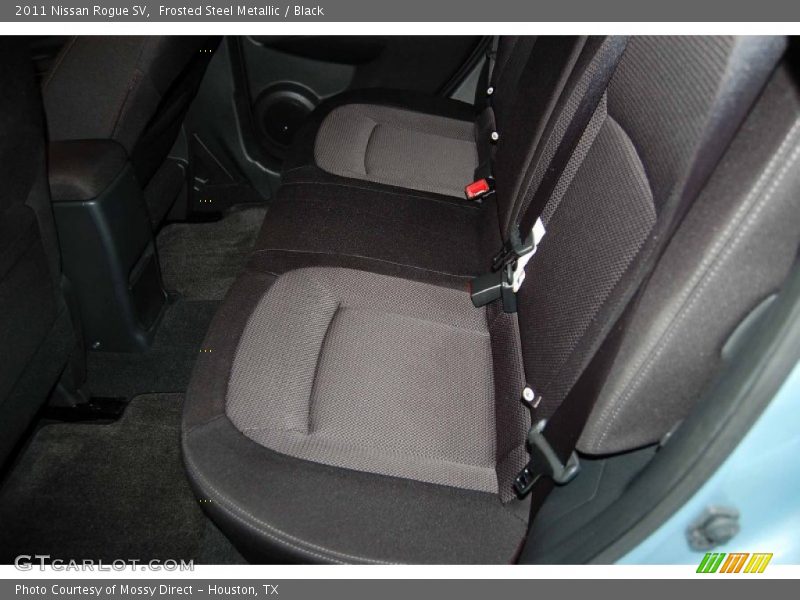 Frosted Steel Metallic / Black 2011 Nissan Rogue SV