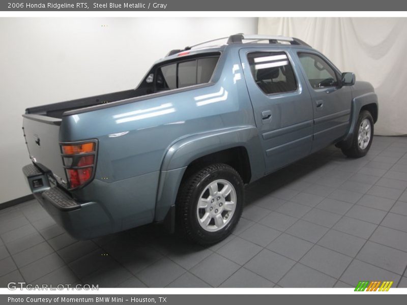 Steel Blue Metallic / Gray 2006 Honda Ridgeline RTS