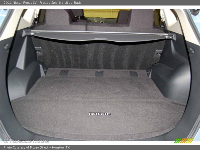 Frosted Steel Metallic / Black 2011 Nissan Rogue SV