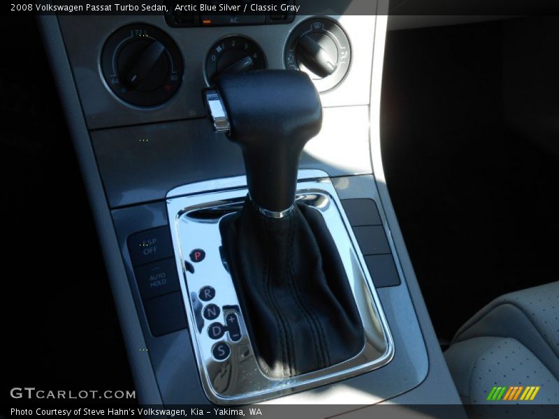 Arctic Blue Silver / Classic Gray 2008 Volkswagen Passat Turbo Sedan