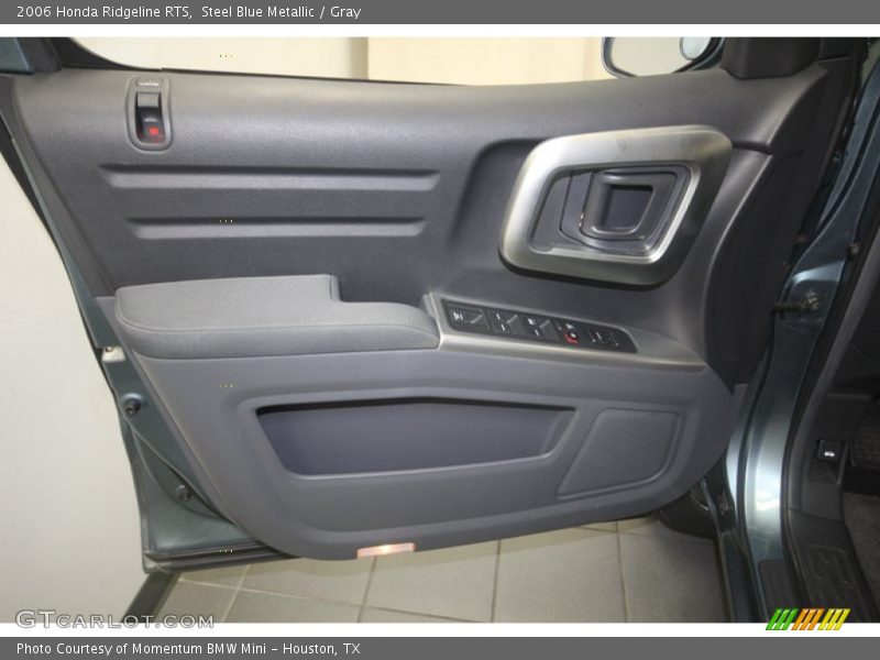 Steel Blue Metallic / Gray 2006 Honda Ridgeline RTS