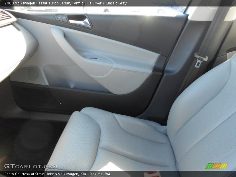 Arctic Blue Silver / Classic Gray 2008 Volkswagen Passat Turbo Sedan