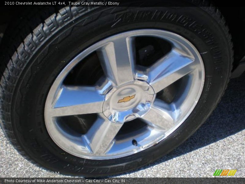 Taupe Gray Metallic / Ebony 2010 Chevrolet Avalanche LT 4x4