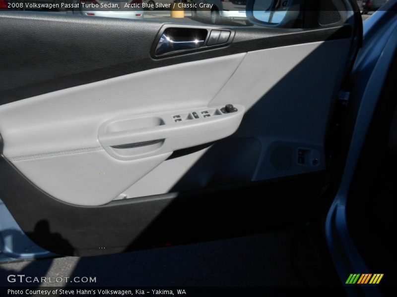 Arctic Blue Silver / Classic Gray 2008 Volkswagen Passat Turbo Sedan