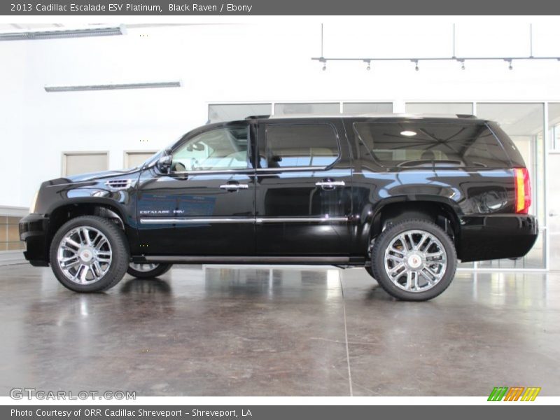  2013 Escalade ESV Platinum Black Raven