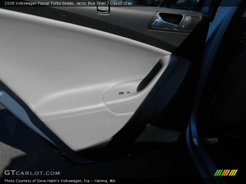 Arctic Blue Silver / Classic Gray 2008 Volkswagen Passat Turbo Sedan