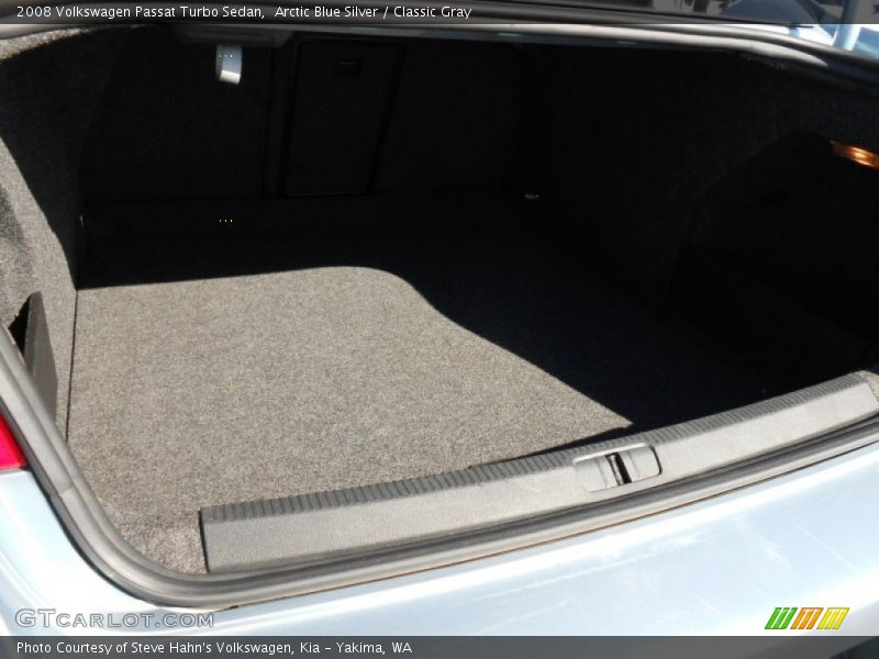Arctic Blue Silver / Classic Gray 2008 Volkswagen Passat Turbo Sedan