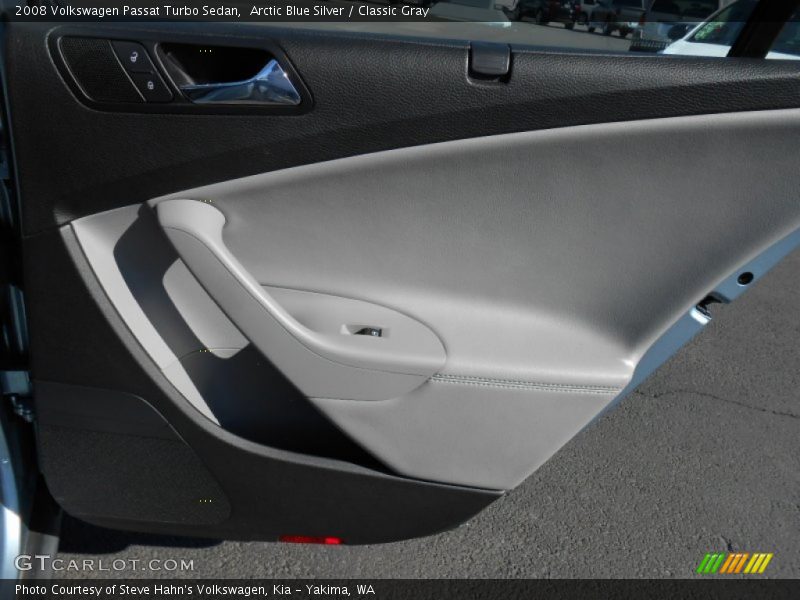 Arctic Blue Silver / Classic Gray 2008 Volkswagen Passat Turbo Sedan