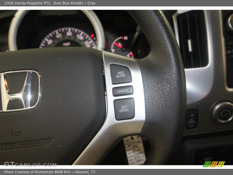 Steel Blue Metallic / Gray 2006 Honda Ridgeline RTS