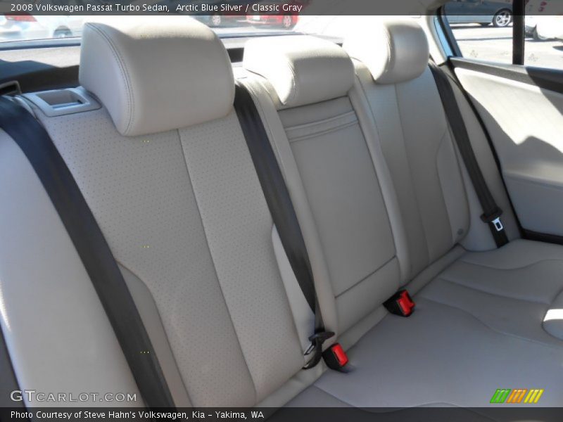 Arctic Blue Silver / Classic Gray 2008 Volkswagen Passat Turbo Sedan