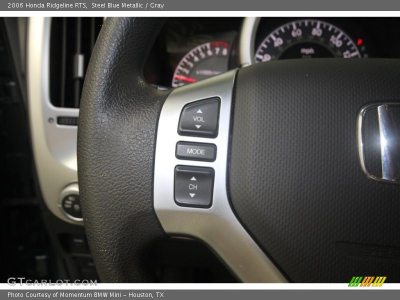 Steel Blue Metallic / Gray 2006 Honda Ridgeline RTS