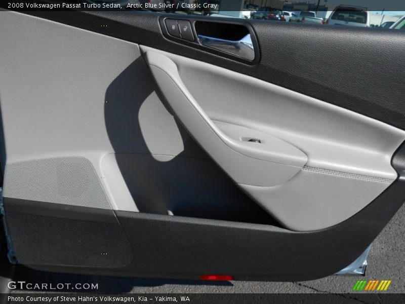 Arctic Blue Silver / Classic Gray 2008 Volkswagen Passat Turbo Sedan