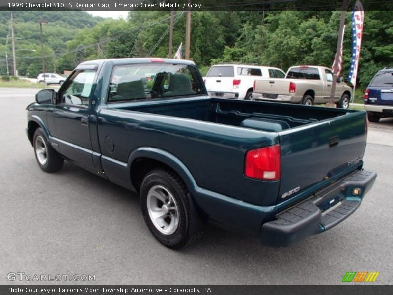 1998 S10 LS Regular Cab Emerald Green Metallic