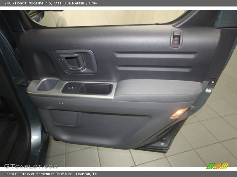 Steel Blue Metallic / Gray 2006 Honda Ridgeline RTS