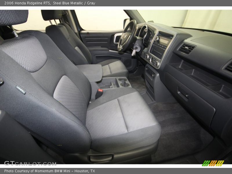 Steel Blue Metallic / Gray 2006 Honda Ridgeline RTS