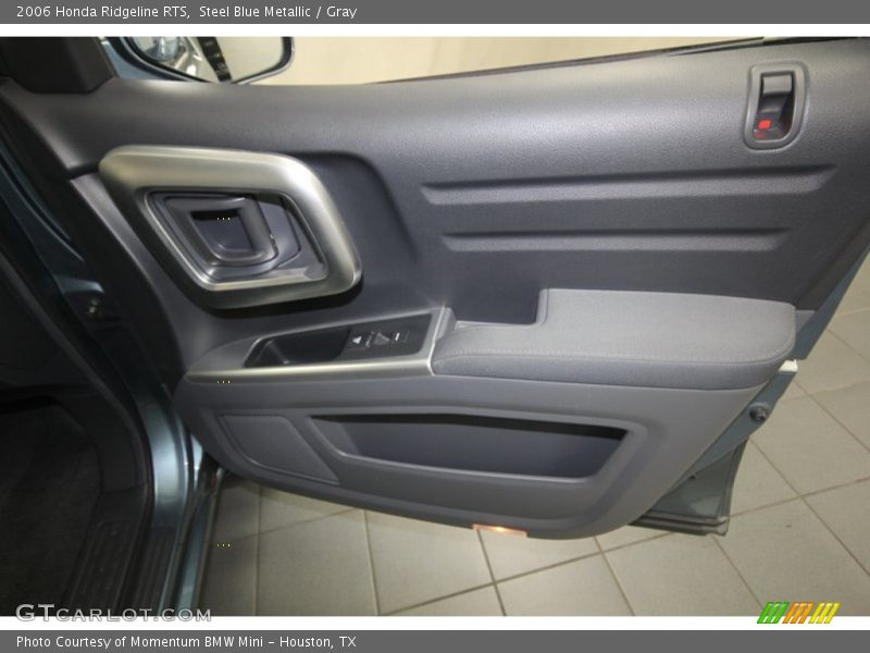 Steel Blue Metallic / Gray 2006 Honda Ridgeline RTS