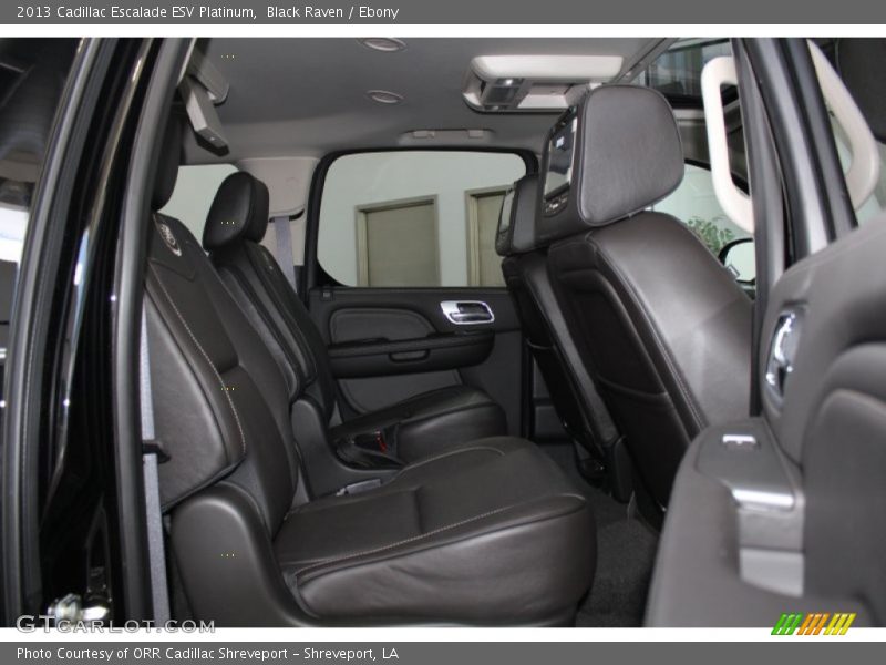 Rear Seat of 2013 Escalade ESV Platinum