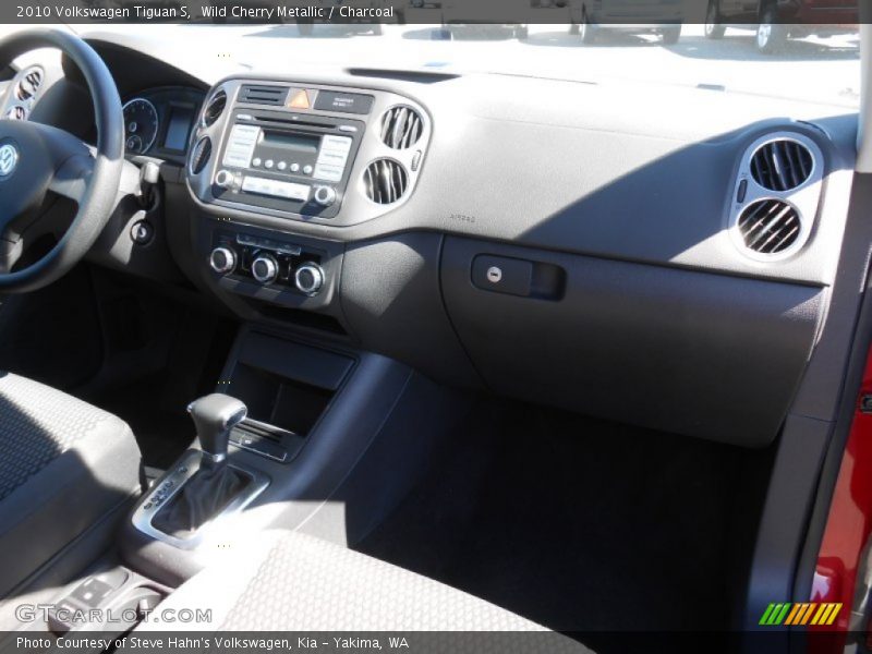 Wild Cherry Metallic / Charcoal 2010 Volkswagen Tiguan S