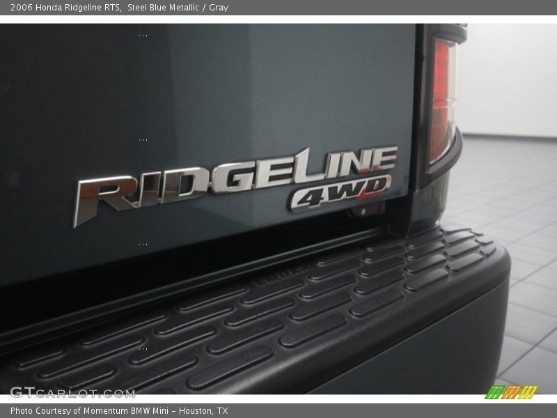 Steel Blue Metallic / Gray 2006 Honda Ridgeline RTS
