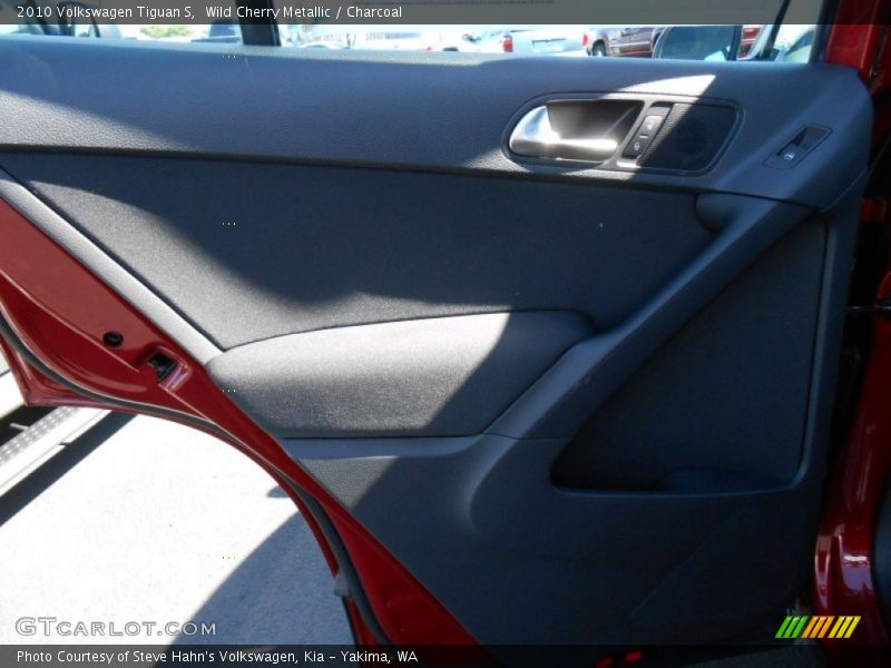 Wild Cherry Metallic / Charcoal 2010 Volkswagen Tiguan S