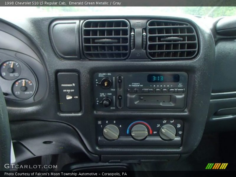 Controls of 1998 S10 LS Regular Cab