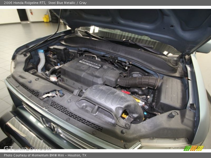 Steel Blue Metallic / Gray 2006 Honda Ridgeline RTS