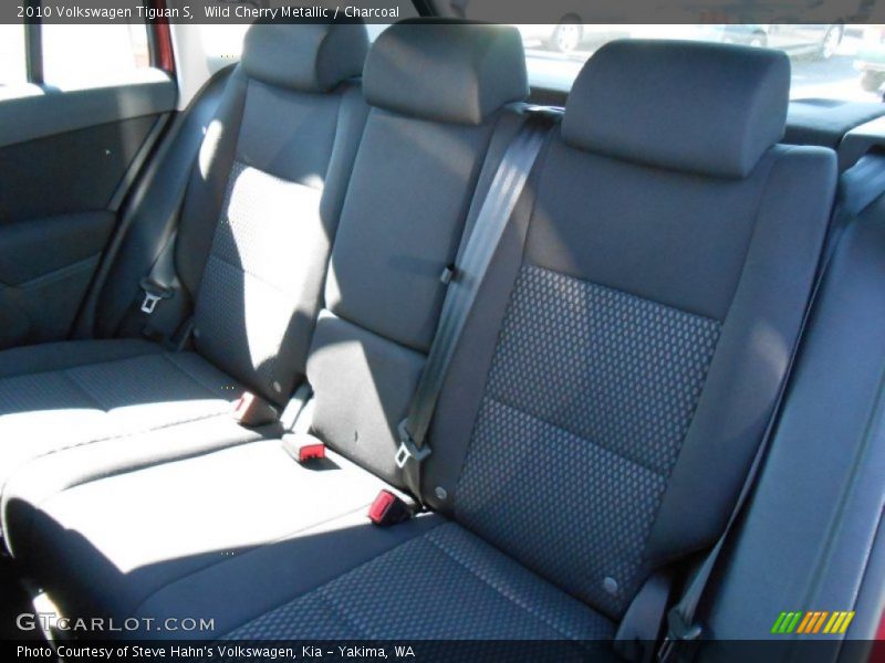 Wild Cherry Metallic / Charcoal 2010 Volkswagen Tiguan S