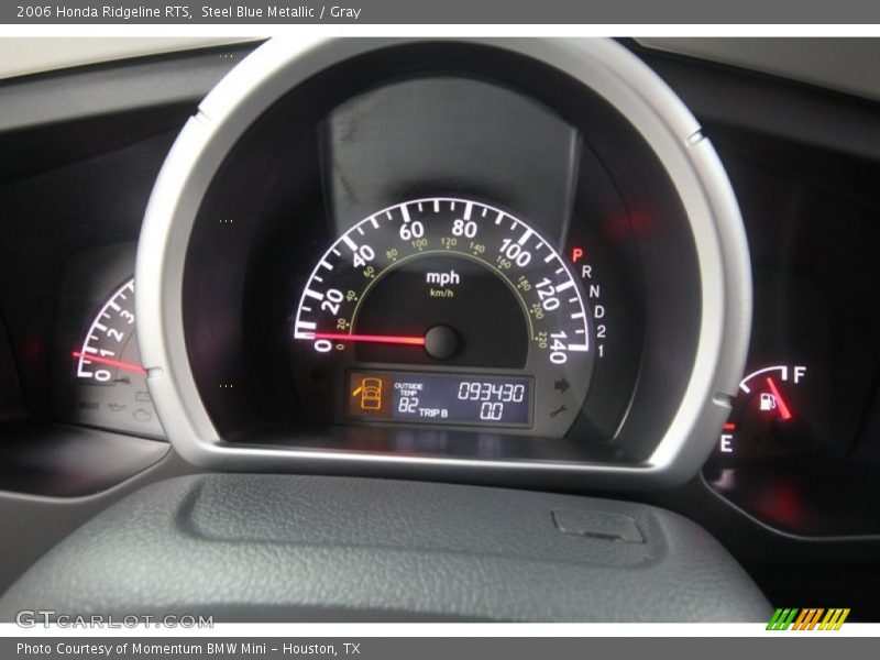 Steel Blue Metallic / Gray 2006 Honda Ridgeline RTS