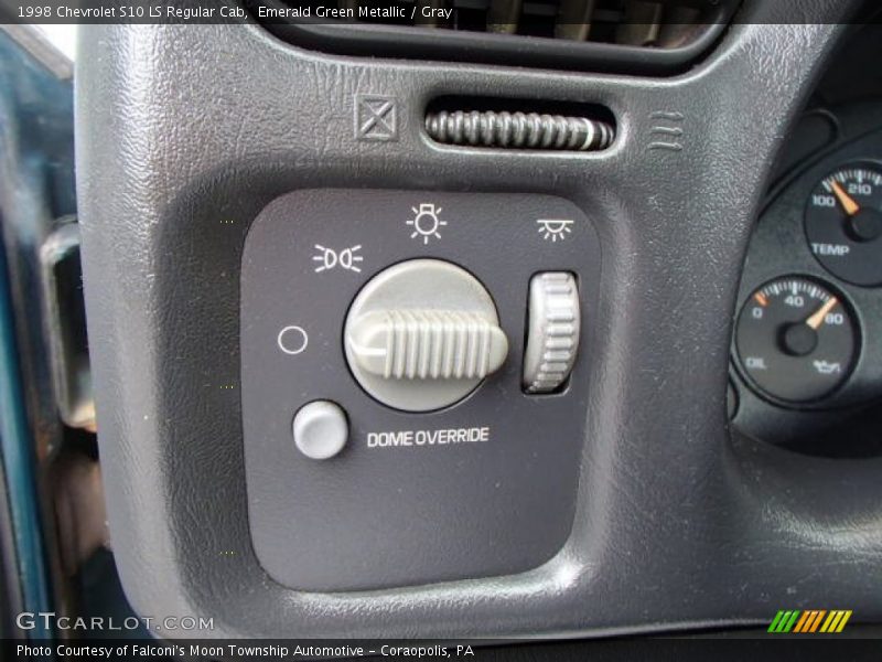 Controls of 1998 S10 LS Regular Cab
