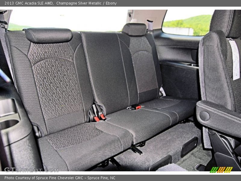 Champagne Silver Metallic / Ebony 2013 GMC Acadia SLE AWD