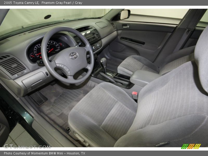 Phantom Gray Pearl / Gray 2005 Toyota Camry LE