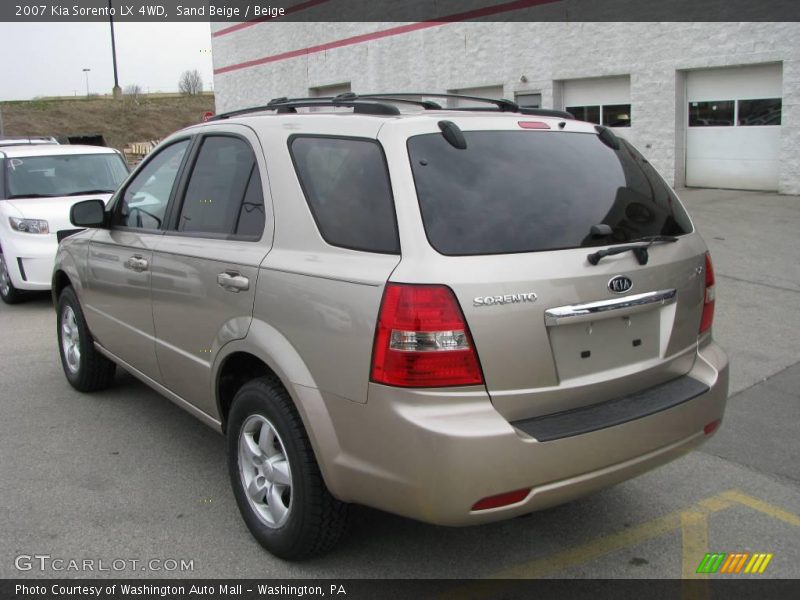 Sand Beige / Beige 2007 Kia Sorento LX 4WD