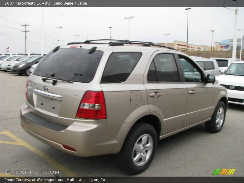 Sand Beige / Beige 2007 Kia Sorento LX 4WD