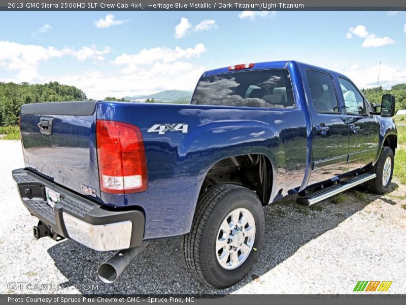  2013 Sierra 2500HD SLT Crew Cab 4x4 Heritage Blue Metallic