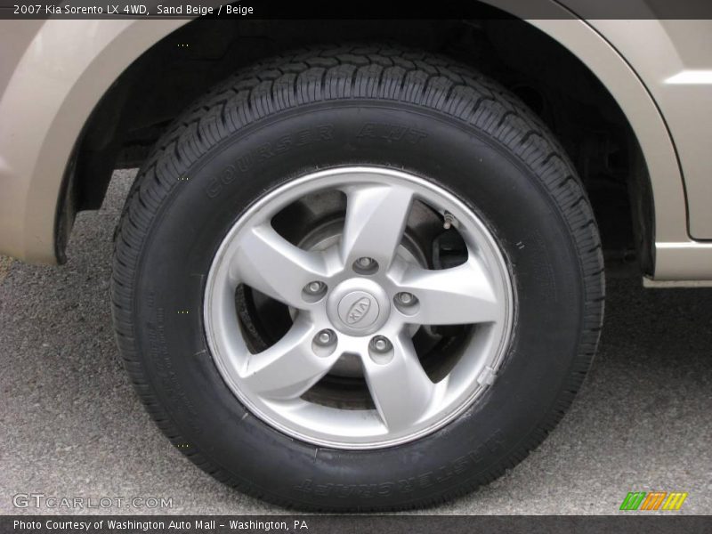 Sand Beige / Beige 2007 Kia Sorento LX 4WD
