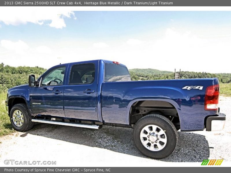  2013 Sierra 2500HD SLT Crew Cab 4x4 Heritage Blue Metallic