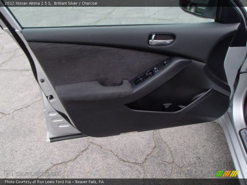 Brilliant Silver / Charcoal 2012 Nissan Altima 2.5 S