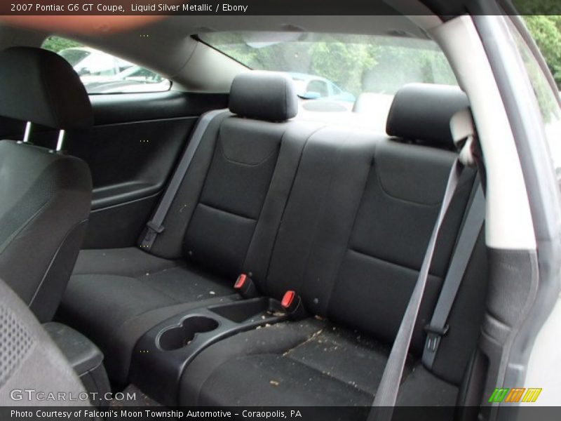 Liquid Silver Metallic / Ebony 2007 Pontiac G6 GT Coupe