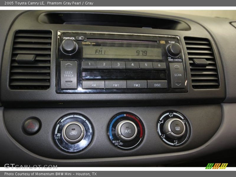 Phantom Gray Pearl / Gray 2005 Toyota Camry LE