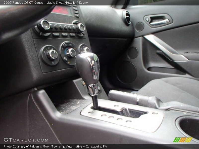 Liquid Silver Metallic / Ebony 2007 Pontiac G6 GT Coupe
