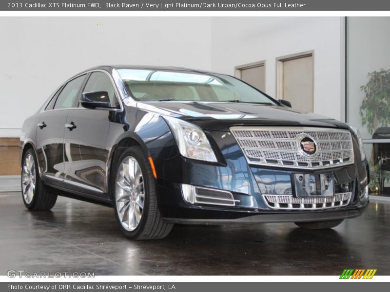 Black Raven / Very Light Platinum/Dark Urban/Cocoa Opus Full Leather 2013 Cadillac XTS Platinum FWD