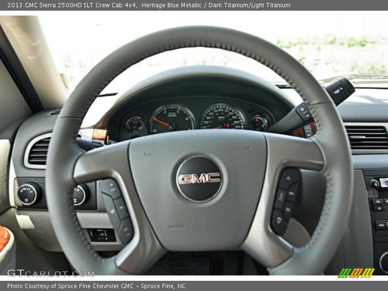  2013 Sierra 2500HD SLT Crew Cab 4x4 Steering Wheel