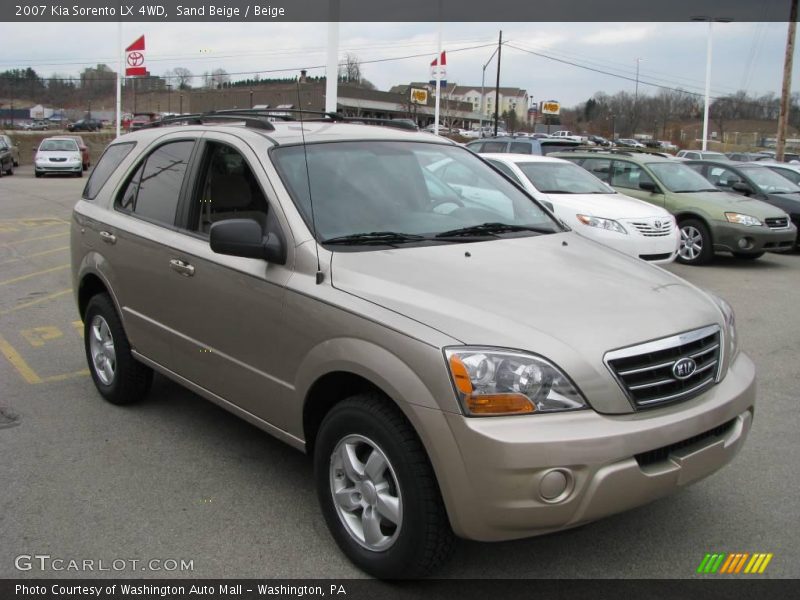 Sand Beige / Beige 2007 Kia Sorento LX 4WD