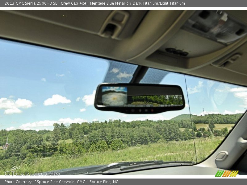 Heritage Blue Metallic / Dark Titanium/Light Titanium 2013 GMC Sierra 2500HD SLT Crew Cab 4x4